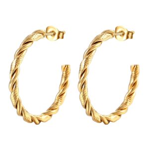 Hoops - Golden circles, endless style